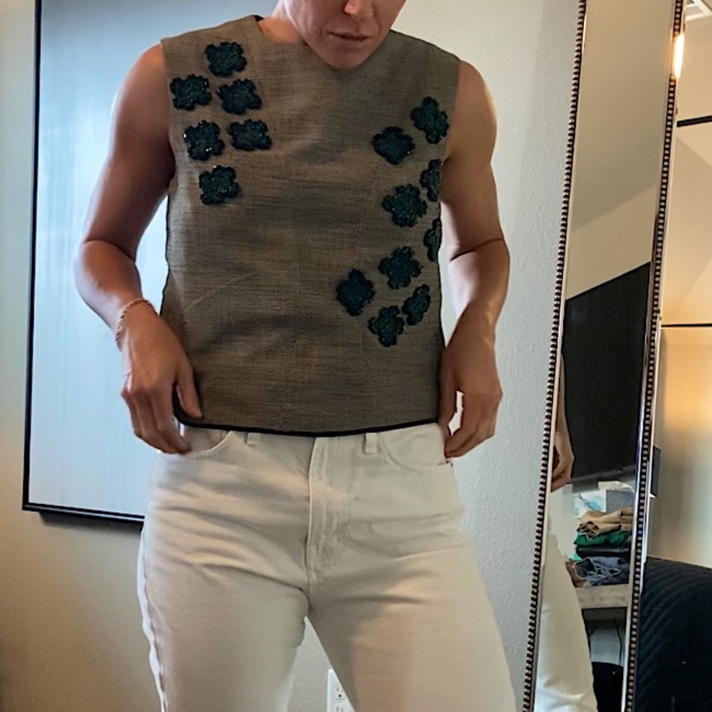 MAIYET Beaded Top